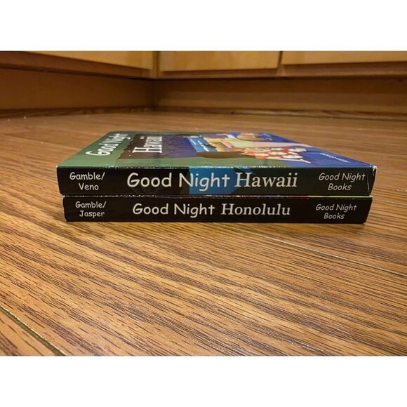 Good Night Books Hawaii Honolulu Board Books Lot Of 2 by Adam Gamble EUC - Picture 3 of 6